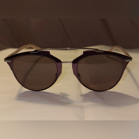 Christian Dior AUTHENTIC DiorReflected Reflected Metallic Aviator Sunglasses - Picture 6 of 16